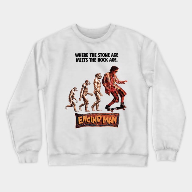 Encino Man 1992 Crewneck Sweatshirt by lockard dots